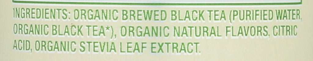 Zevia Caffeine Organic Sweetened Black -- Ounce Case. Free 12 Lemon Tea, Fluid per 12