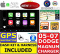 AUTO NAVIGATION GPS CHARGER CARPLAY 05-07 ANDROID MAGNUM DODGE SYSTEM