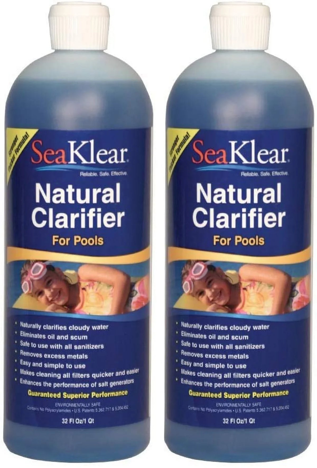 Swimmings 1 for 2-Pack Natural SeaKlear Qt, Clarifier