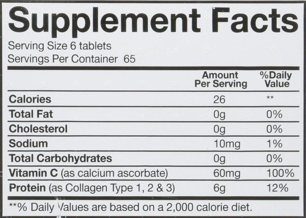 ct Collagen Tablets - Youtheory Formula Advanced 390