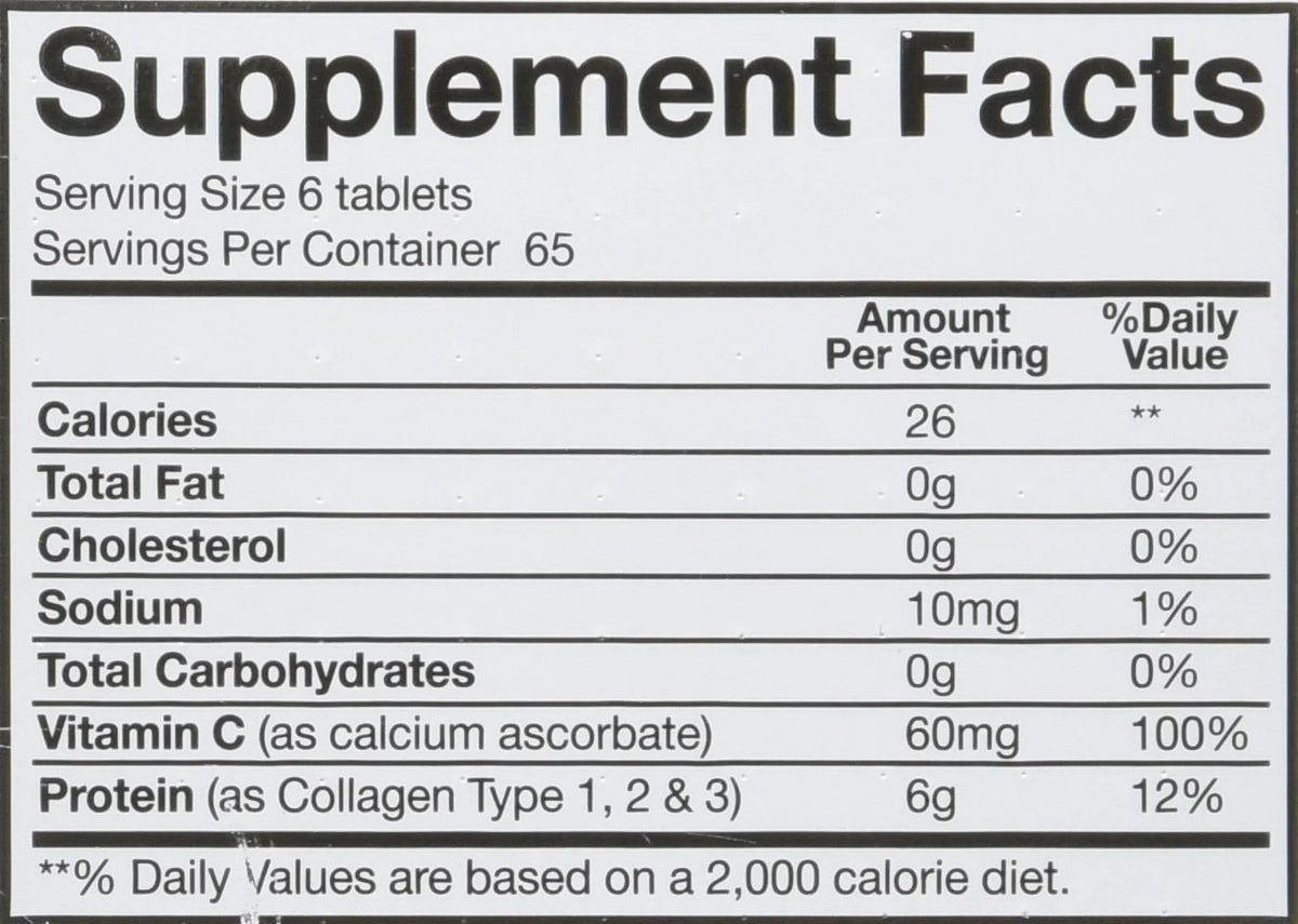 ct Collagen Tablets - Youtheory Formula Advanced 390