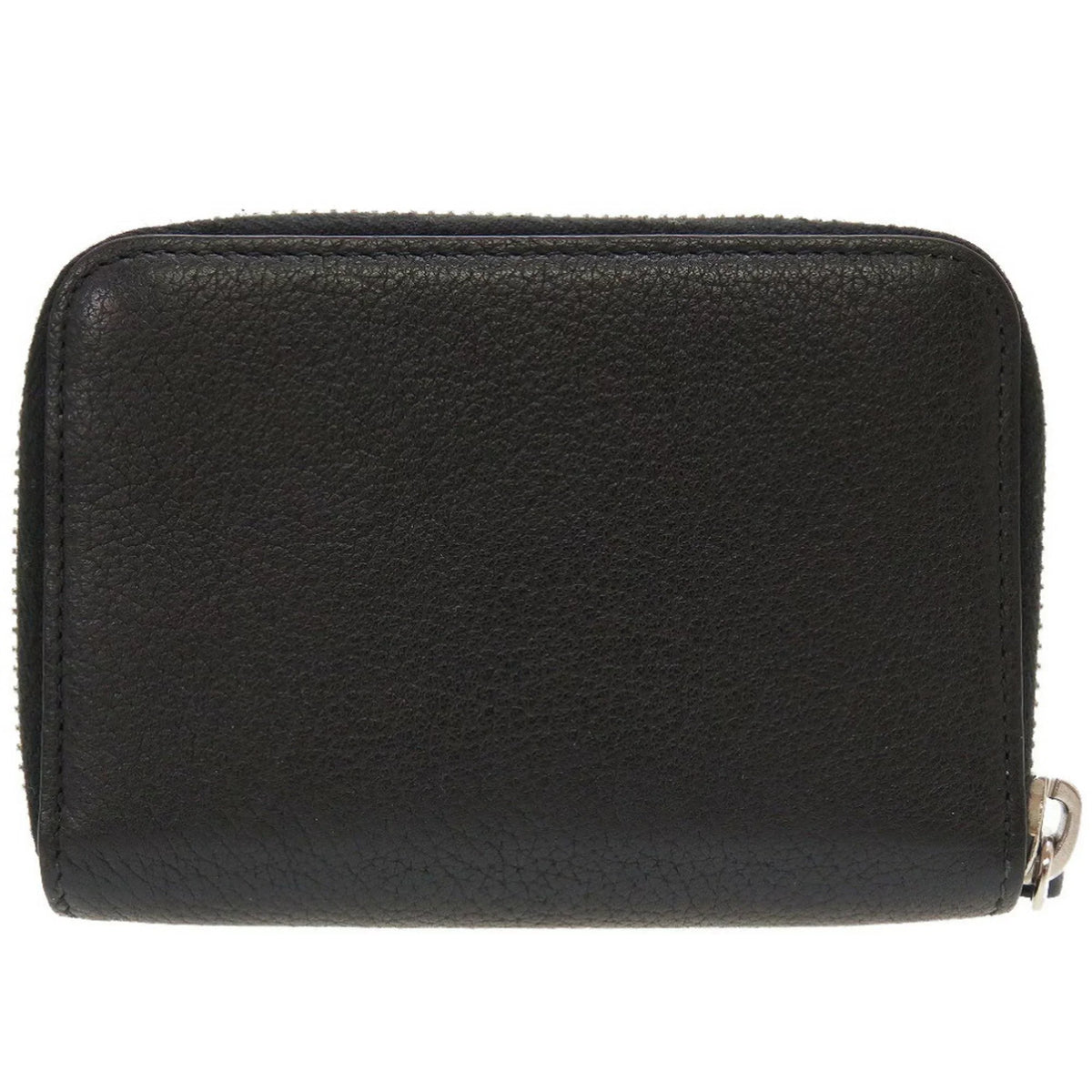 Coin Men's Round Dior Homme Leather Case Black Pre-Owned (Good)