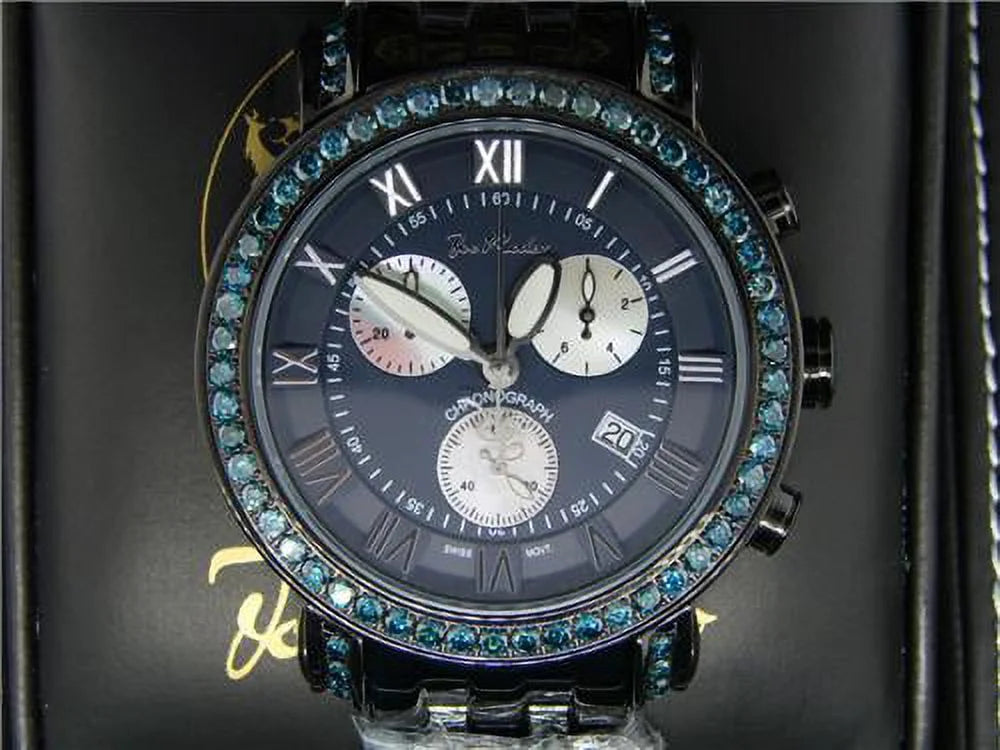 PVD in - Finish Blue (5.50ct) JCL110 Diamond Watch