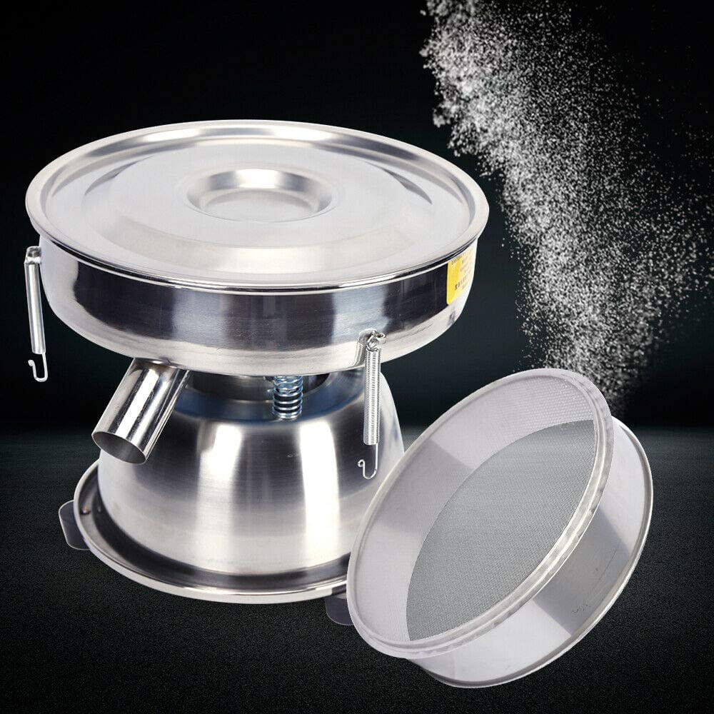 Electric Flour Kitchen Baking Shaker Powder Vibration Commercial Sifter for Sifter, Sieve Machine Home