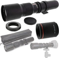 HD Digital a3000, Lens NEX-6, a6500, 2X- f/8-32 1000mm) a9, NEX-5T, 500mm a6000, 5R, a7R, (w/ for a7S, Other a6300, NEX-5N, E-Mount a7, Preset Telephoto a5100, Cameras & NEX-7, 3N