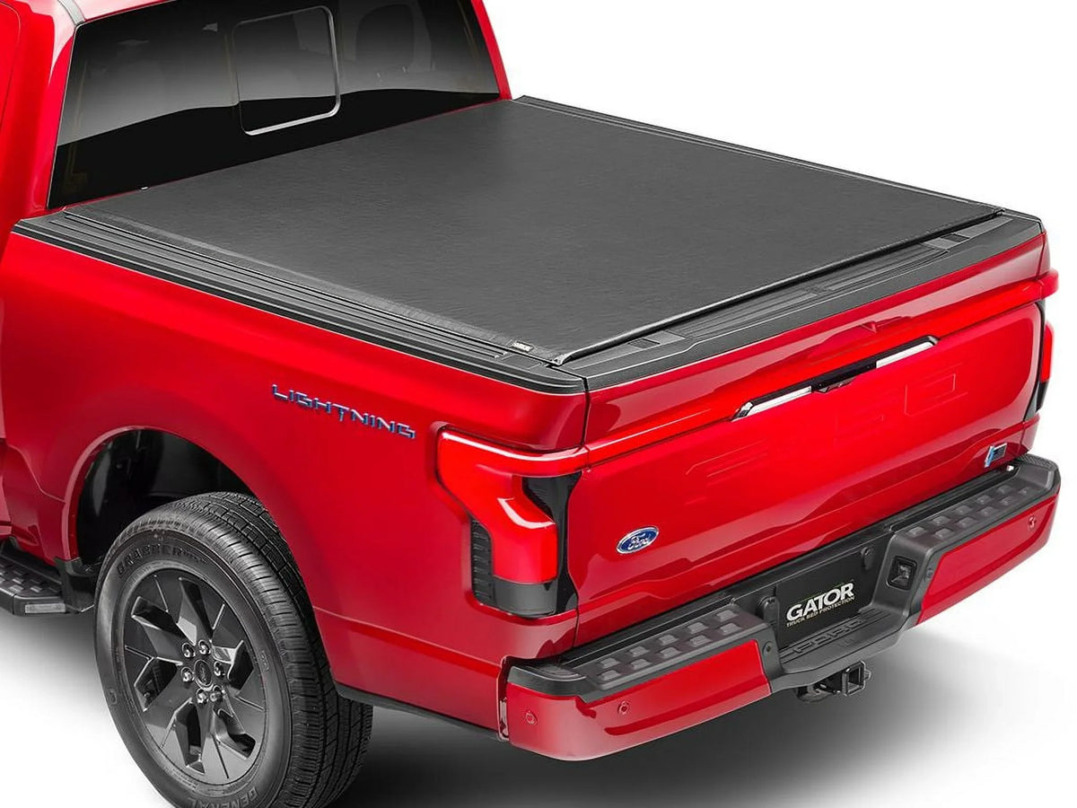 Cover Tonneau Bed With with by Deck Rail Out System Tundra SRX 5'7" 2022-2024 RealTruck Compatible Roll-up Gator