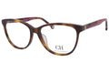 K Carolina CH Herrera Tortoise 770 Eyeglasses by 0752 VHE