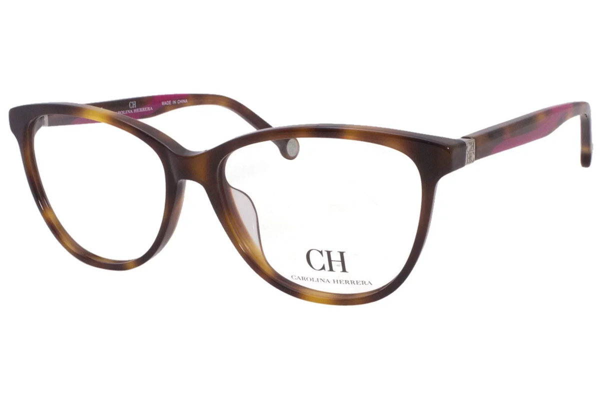 K Carolina CH Herrera Tortoise 770 Eyeglasses by 0752 VHE