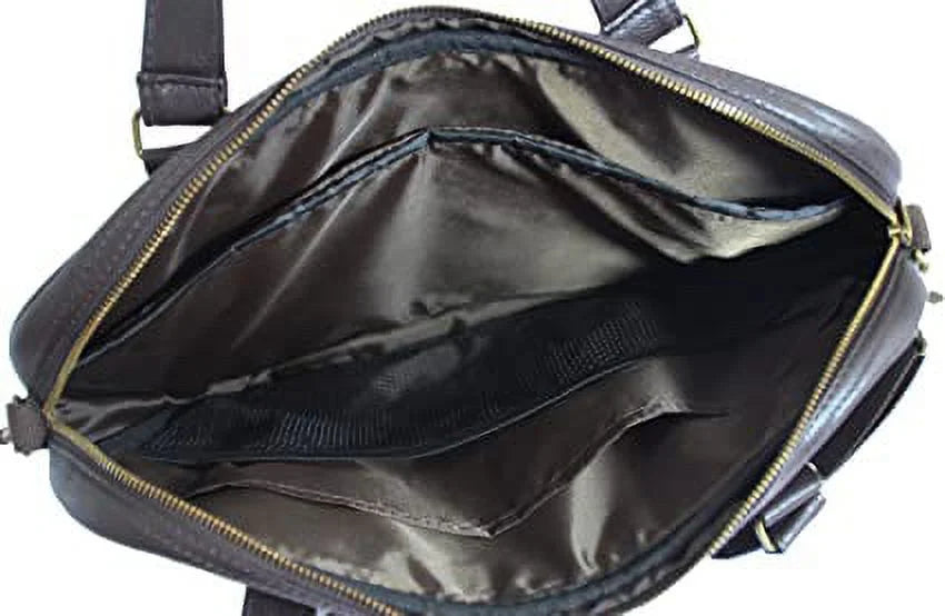 Bag Compu-briefcase SDI Antique Brown Oxford Slim Tote Luxury