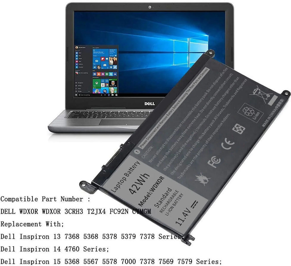 0FC92N 0WDX0R,FC92N Battery WDXOR WDX0R For