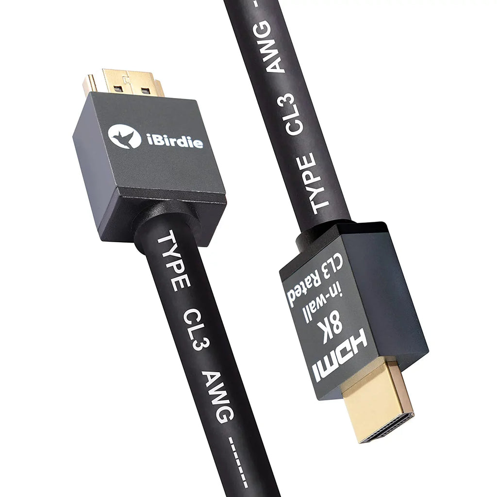 8K60Hz ARC Cable 2.3 Rated 2.1 eARC Compatible 2.2 CL3 HDMI Wall Feet Ultra in Speed High HDCP 15 8K 4K120Hz