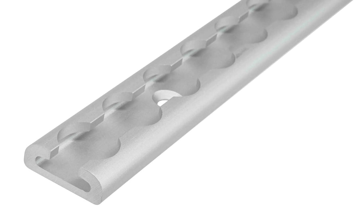 Aluminum Stainless for Down L-Track Heavy Vans Tie L-Track Enclosed Trailers 4ft w/ Duty (32 System Ring Stud Pcs) Steel (8 Cargo and Pcs)