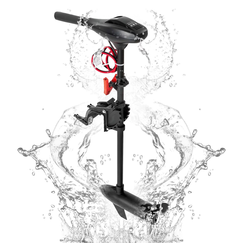 Brush Electric Saltwater Kayak Boat for LOYALHEARTDY Fishing Trolling Engine Outboard Motor Motor Inflatable Boat 58lbs