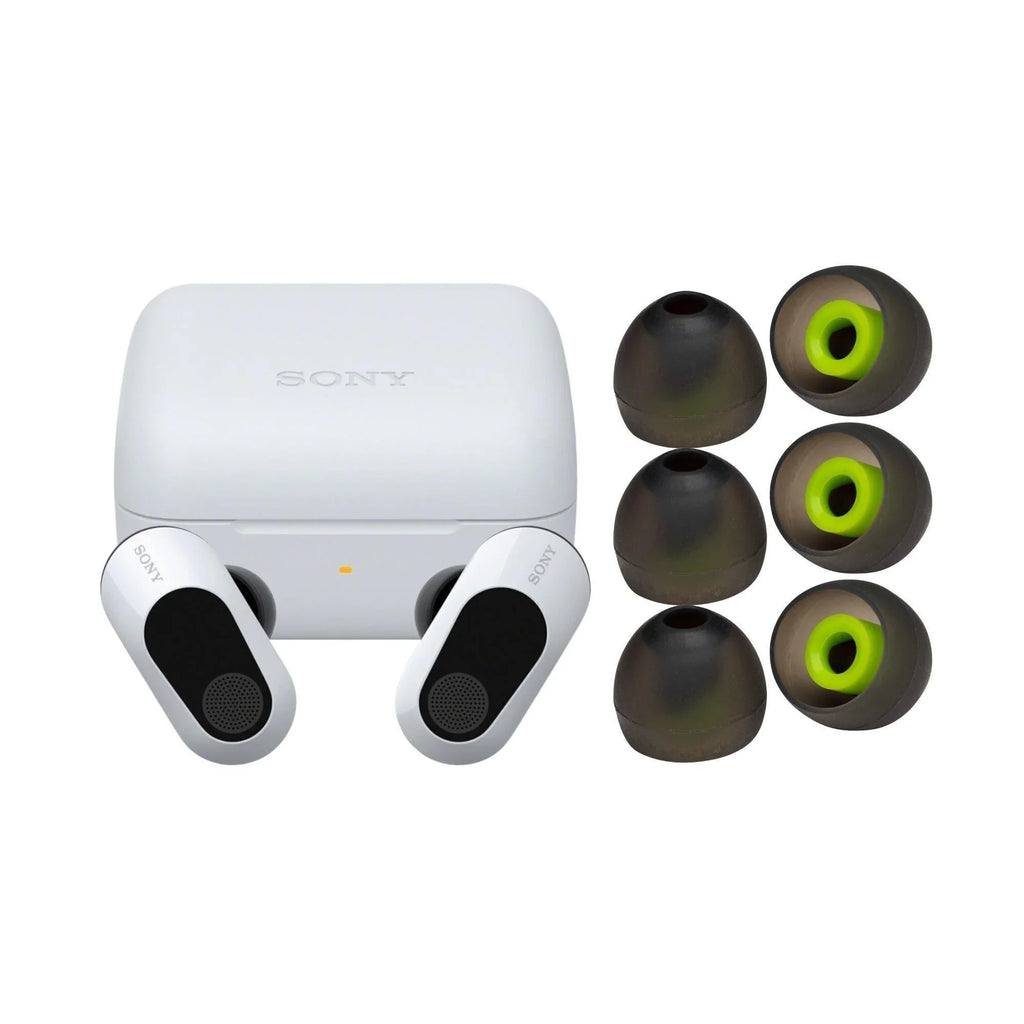Truly Buds Gaming (White) Canceling INZONE Earbuds with Noise Wireless Silicone Earbuds