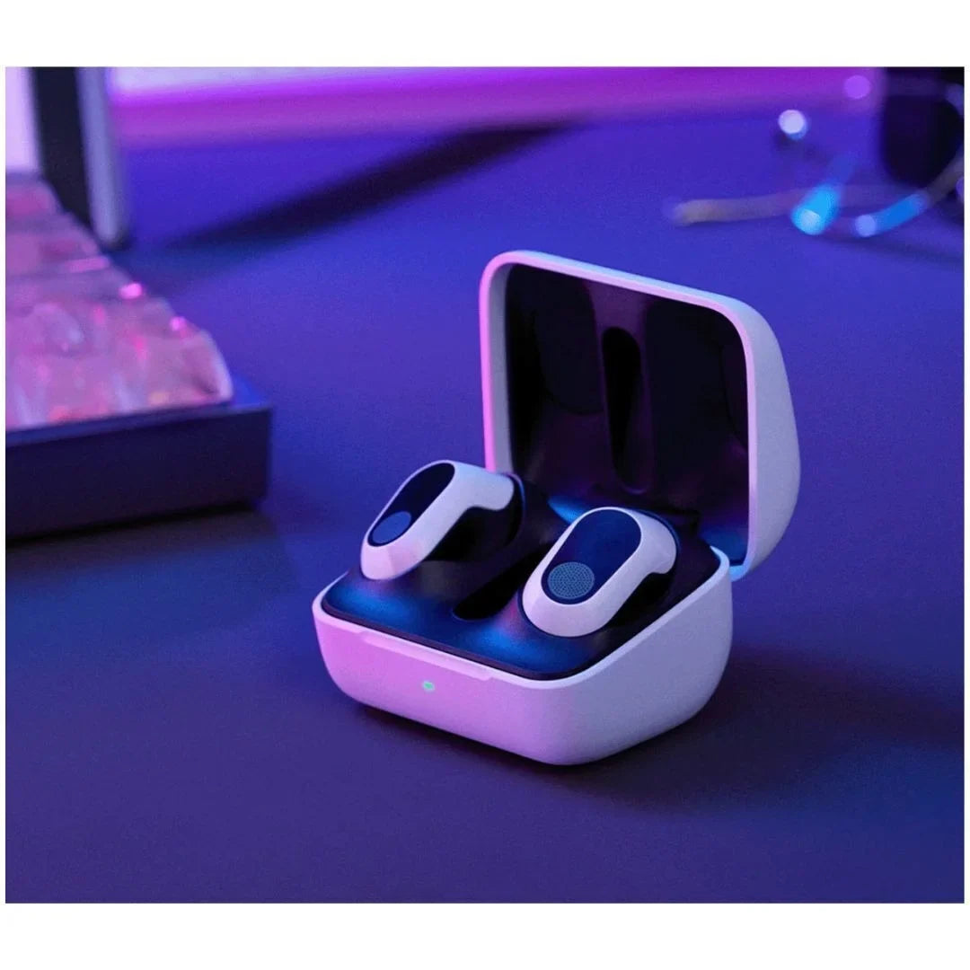 Truly Buds Gaming (White) Canceling INZONE Earbuds with Noise Wireless Silicone Earbuds