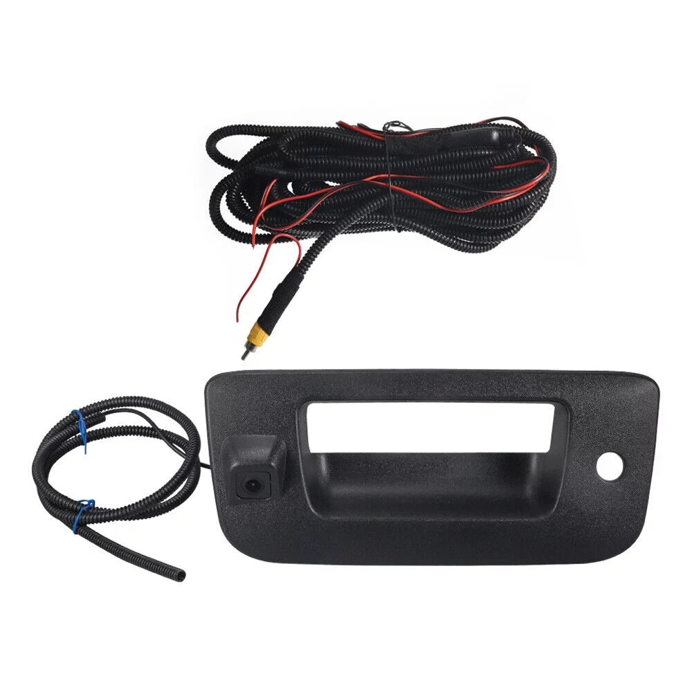 '- JahyShow Camera Rear Tailgate 07-13 View Silverado/GMC Handle with Compatible Sierra Chevy