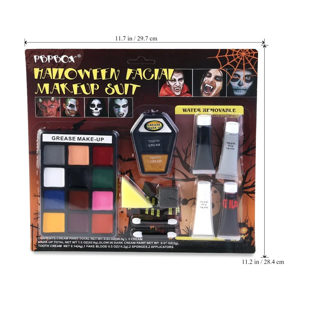 Halloween Vampire Makeup PBPBOX for Kit Face Paint Zombie