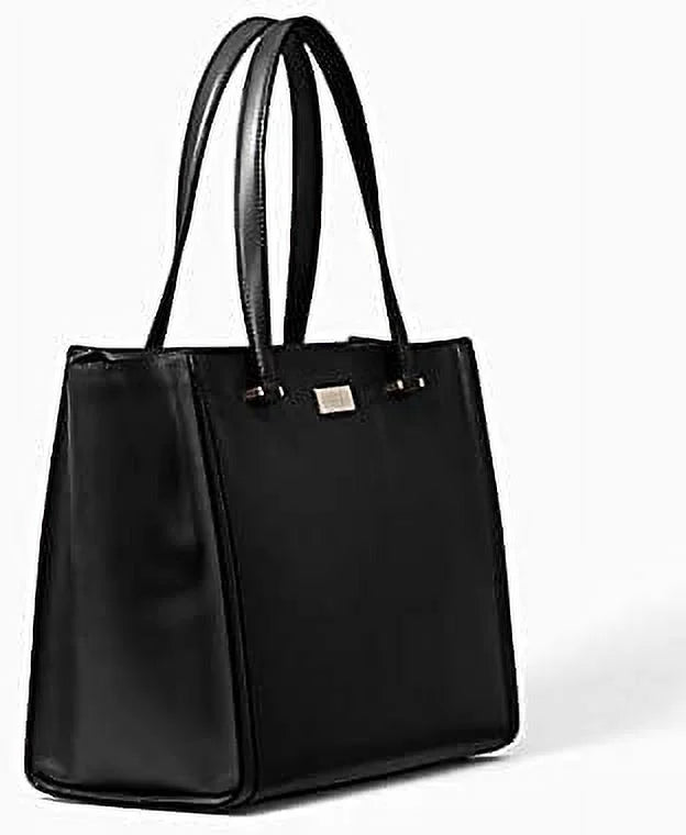 Regatta Handbag, New Spade York Leather Kate Black Vita Court