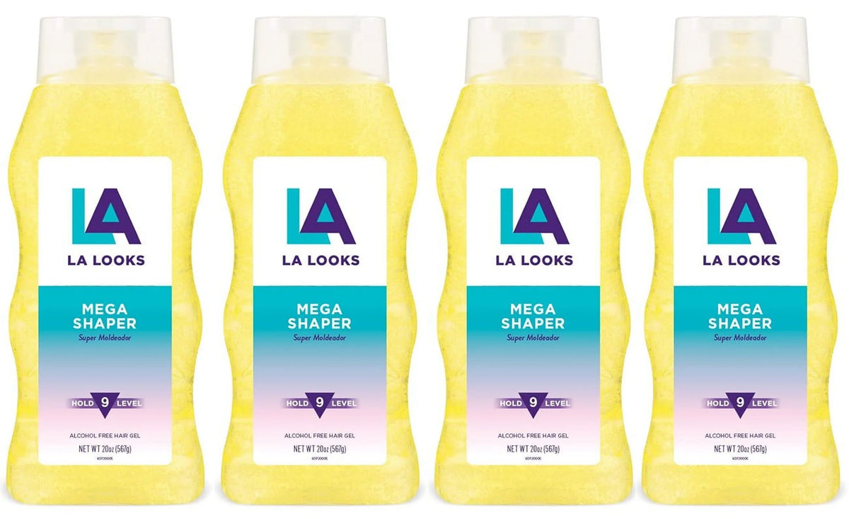 Mega LOOKS L.A. of Mega (Pack Hold 20 Styling oz Gel 4)