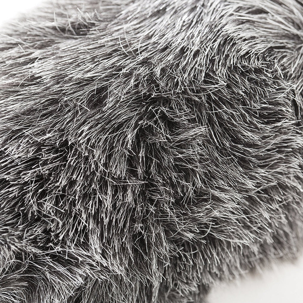 '- Up Long 18-23mm 10.6" Rigid Windscreen In Ws-g270 And Gray Diameter Dark Furry [27cm] To For Microphones Movo