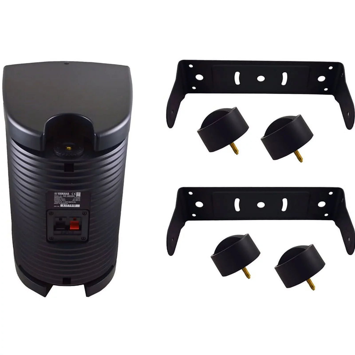 (Black) All-Weather Speakers (Pair) Indoor/Outdoor 2-Way High-Performance NS-AW294BL Yamaha