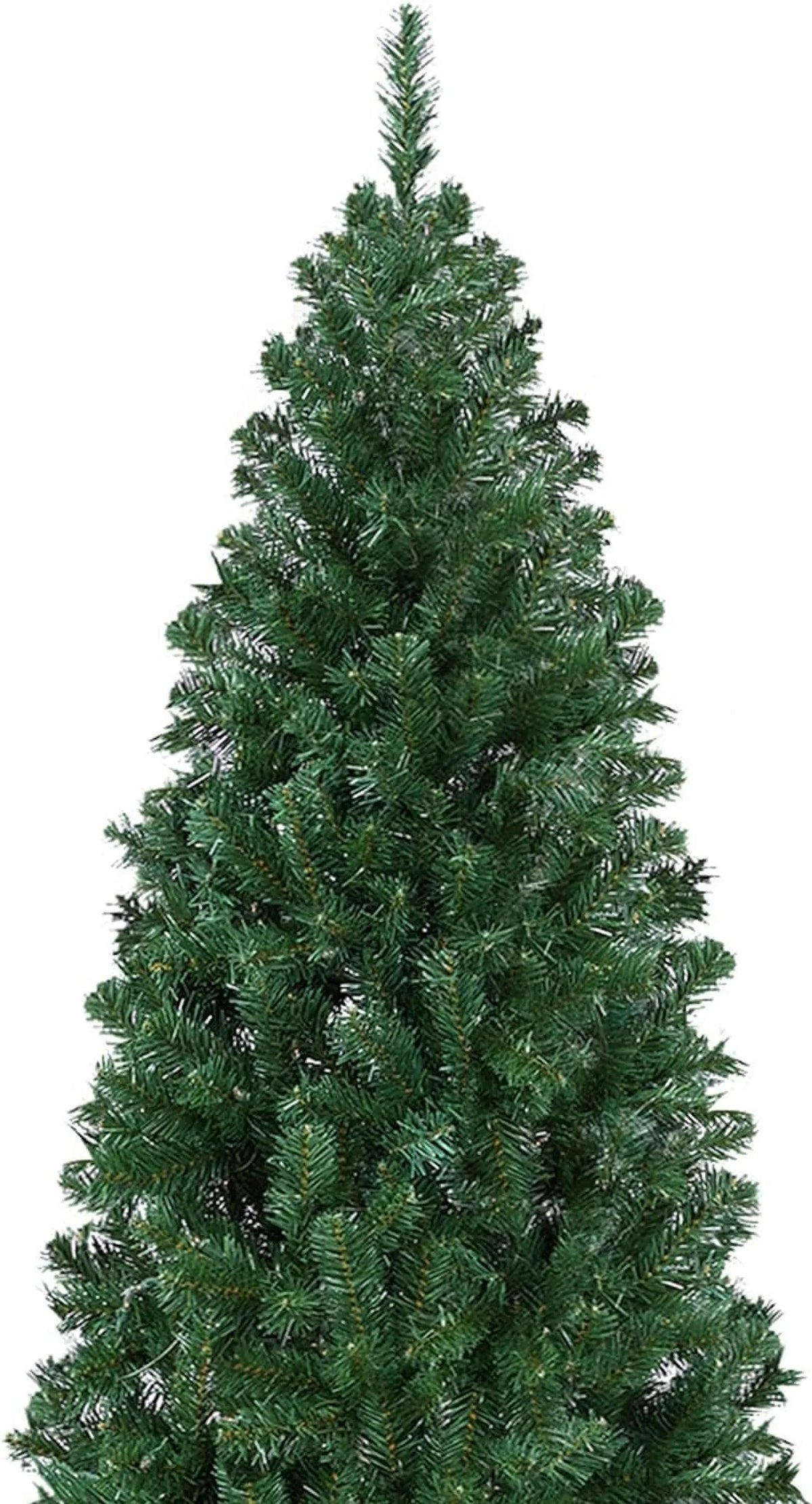 Foldable Includes Green Christmas Slim Holiday Tree Stand Fir Decoration 7.5Ft Artificial Pencil Tree, Tree Kingswood