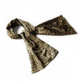Blancho Large Design Gold Natural Soft Silky - Exquisitely Fashion Leopard Scarf/Wrap/Shawl