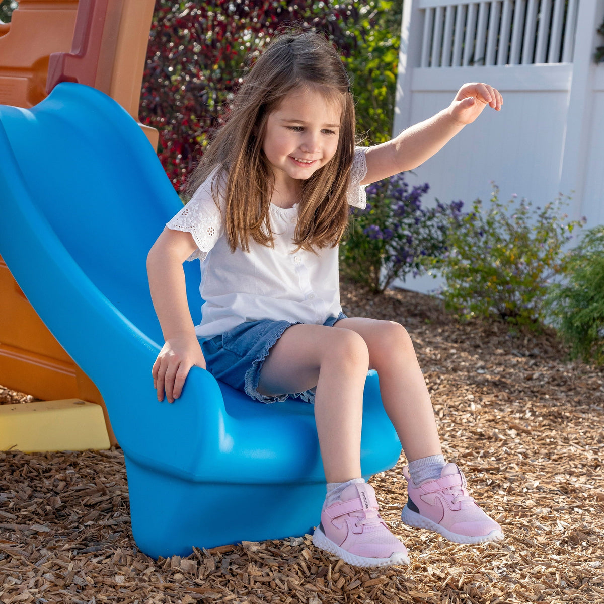 Play Up Double Toddlers Step2 Climber, Slide