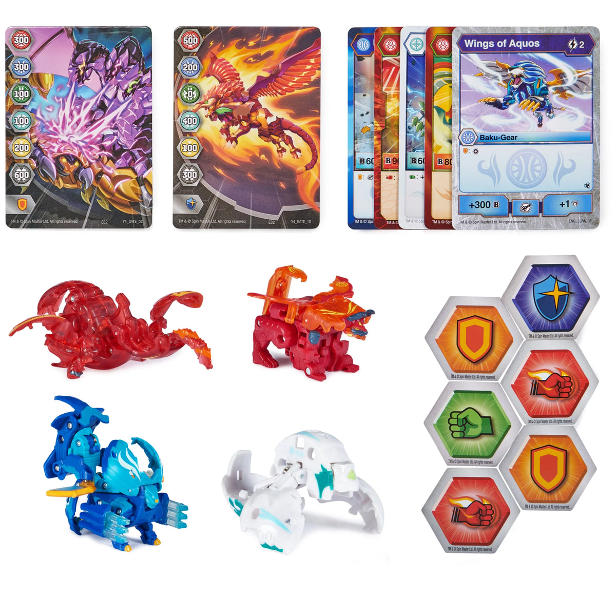 Geogan, Nillious Legends and 4-Pack, Arcleon Cycloid Nova Bakugan, Bakugan Collection more