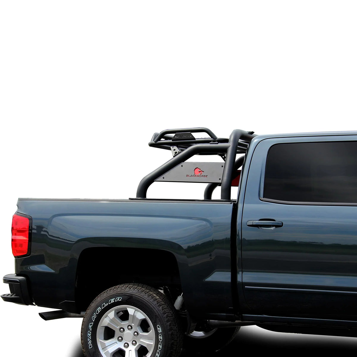 Black Horse Coated Powder Tubular Truck Bed Steel Offroad RB-BA1B Bar