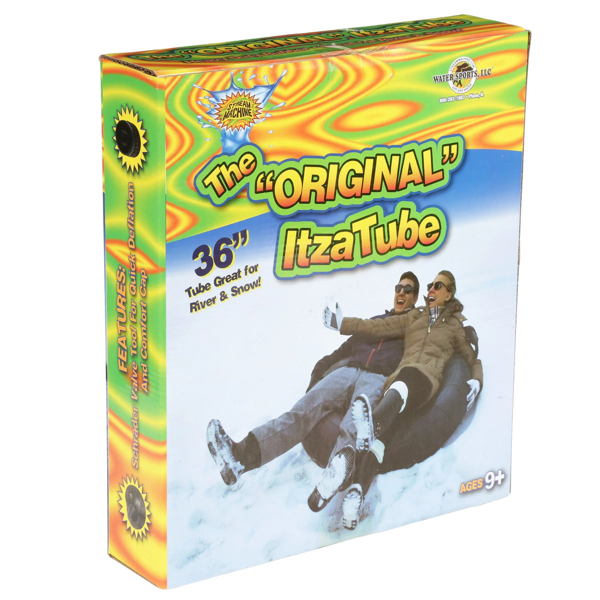 ORIGINAL - 36 Retro Float Inch Pool ItzaTube Sports Water
