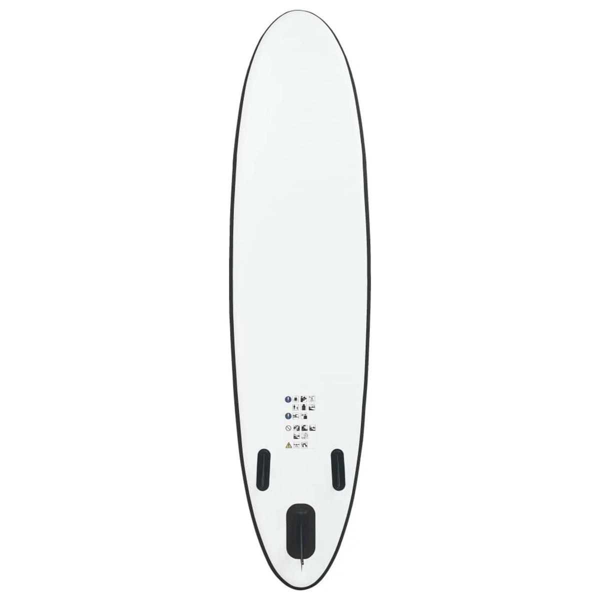 White Black OWSOO and Board Inflatable Paddle Set