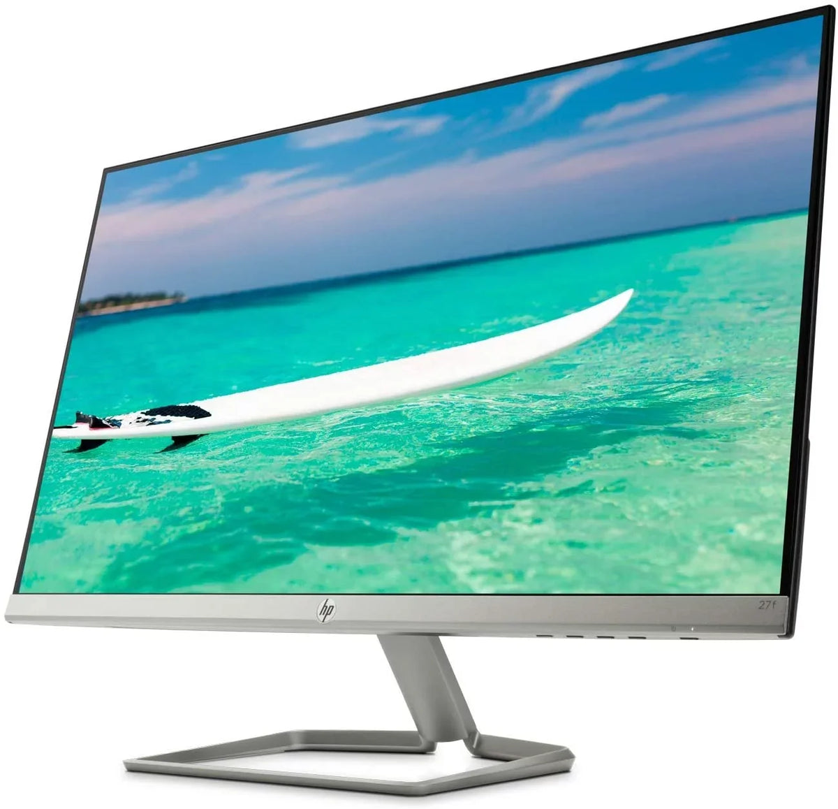 Backlit HDMI Micro-Edge 27" Display HP New VGA Ultra-Slim 5ms Time Response LED IPS 27f HD Full