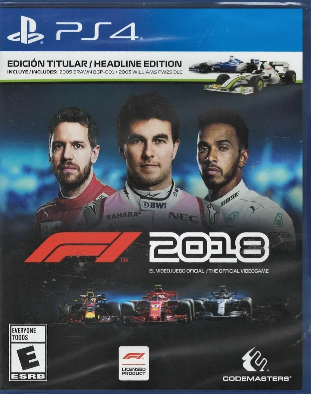 (Brand 2018 PS4 Factory F1 4 PlayStation New Sealed Headline US Edition Version)