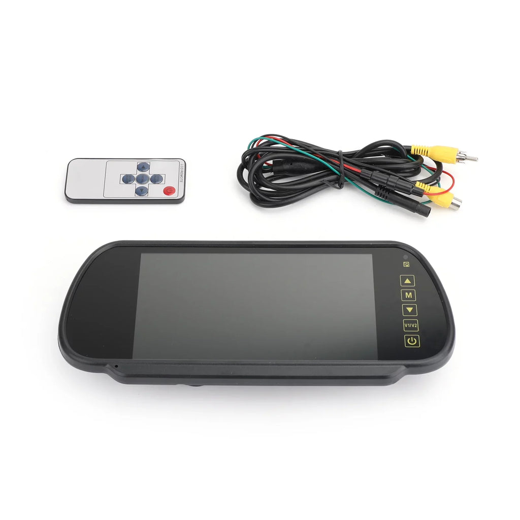 LCD Lens Rear Car 7" Reversing Bus MonitorSensors Screenfor View Car Camera