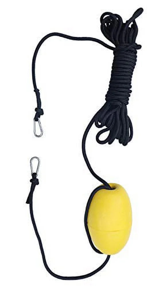 Rope Boat ft System 32 Leash METER Ski/Inflatable/Power Boat/Yacht/Jet Orange Brake Tow Float Boat/Sail Inch Anchor for Drift 24 Sea with Marine Buoy Drogue Line Sock STAR Kayak Sea Ball