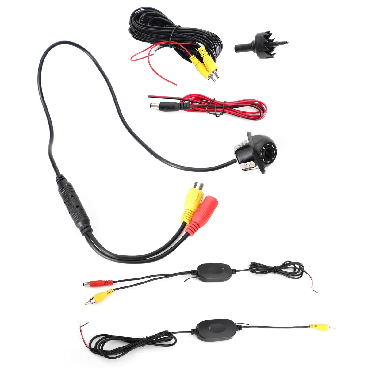 Car Reverse Backup 170° 8 View Night Rear Kit Wireless View CMOS LED Camera HD