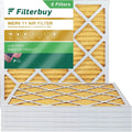 (6-Pack) HVAC MERV Filterbuy Furnace Filters Pleated Air AC 11 30x30x1