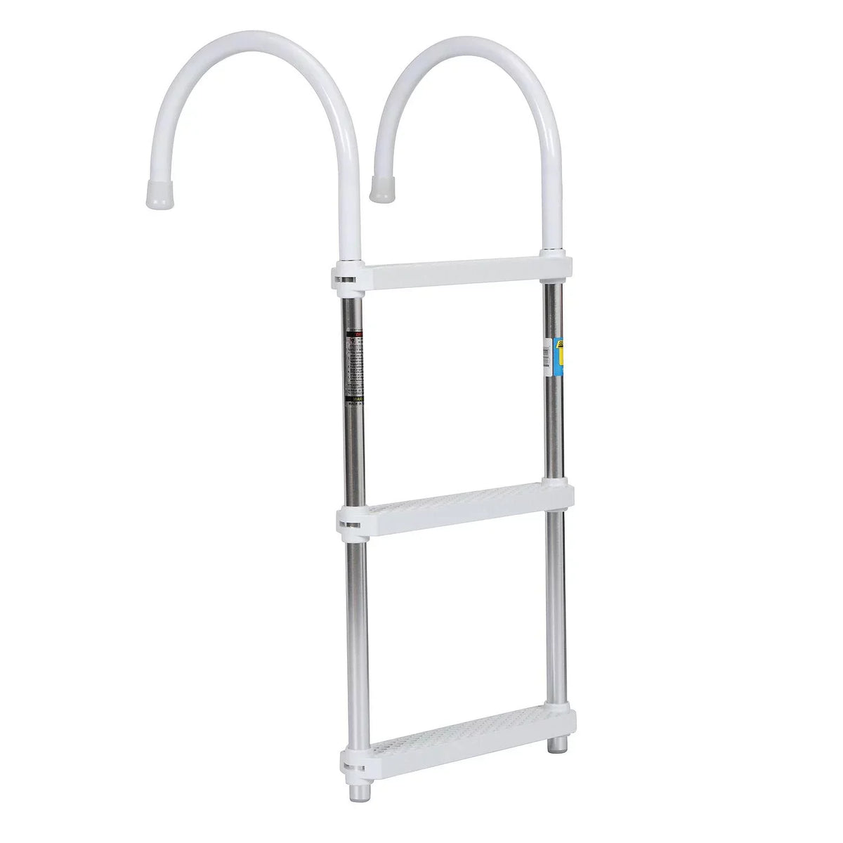 Wide Steps, In. 3 15 Boarding Ladder, 36 Seachoice Aluminum Tall In. X