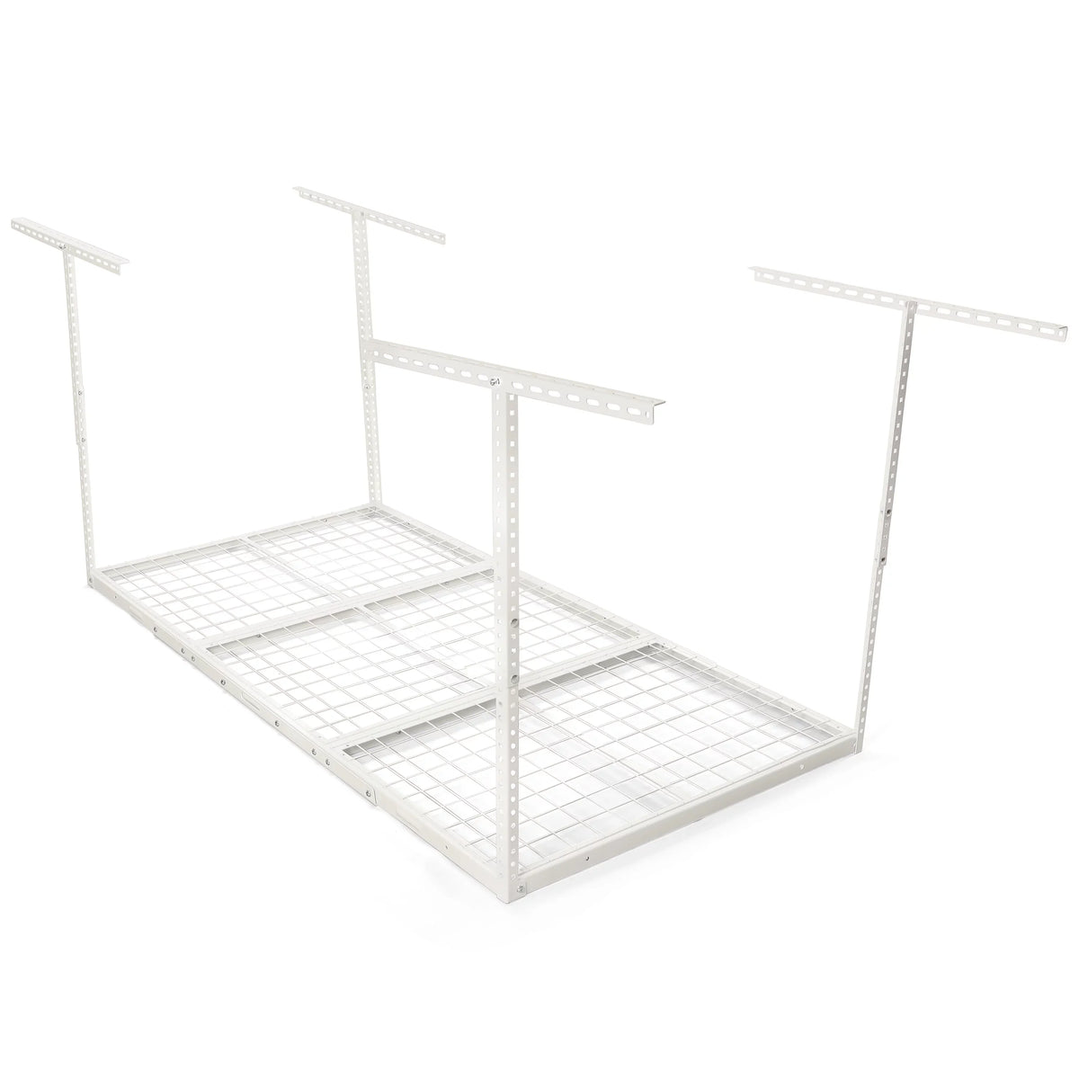 Width White Length Kojem 72" 36" Storage Garage 40" x 3x6 x Adjustable Ceiling Rack, Storage Height, Overhead