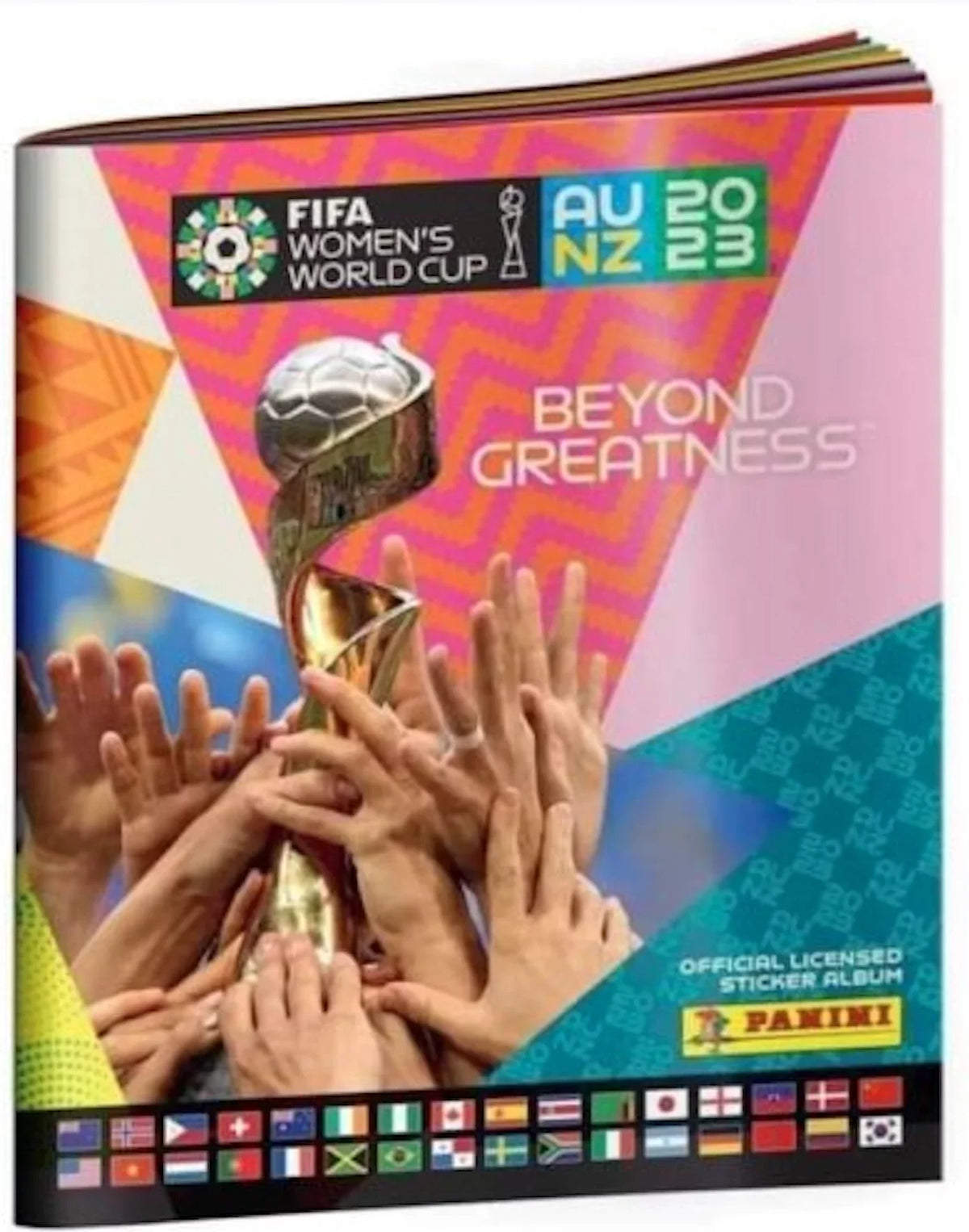Panini (125 FIFA Album globe Women's 2023 Cup 25 Stickers) Packs +