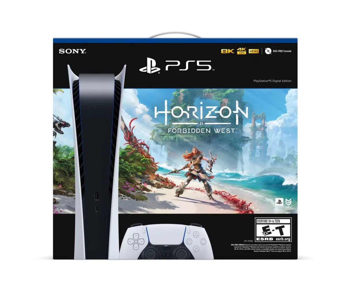 5 West™ Extra Horizon Controller with Forbidden PlayStation Edition DualSense Bundle Digital