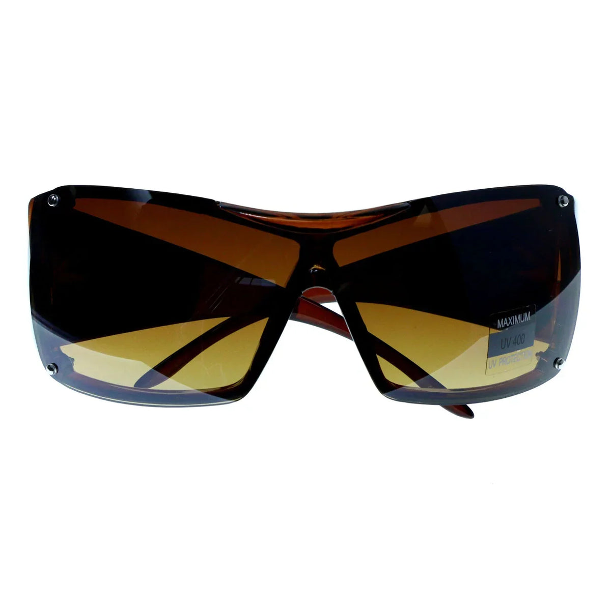 UV Tattoo Brown Frame print Lens & Mi Goggle-Sunglasses protection Brown Amore
