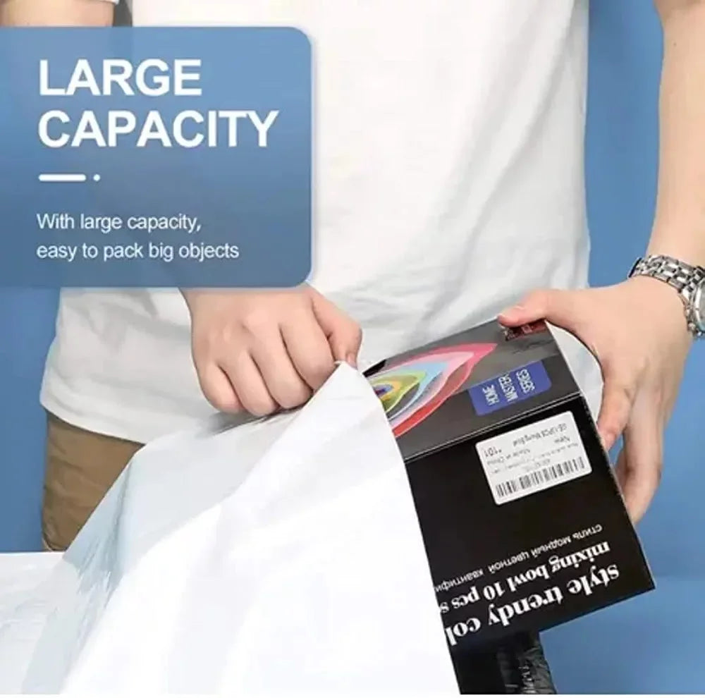 Pack Mailing self VS Shipping 19x24 proof Mailers 50 White Strong Bags Thick Extra Large Envelopes Poly Seal Adhesive water