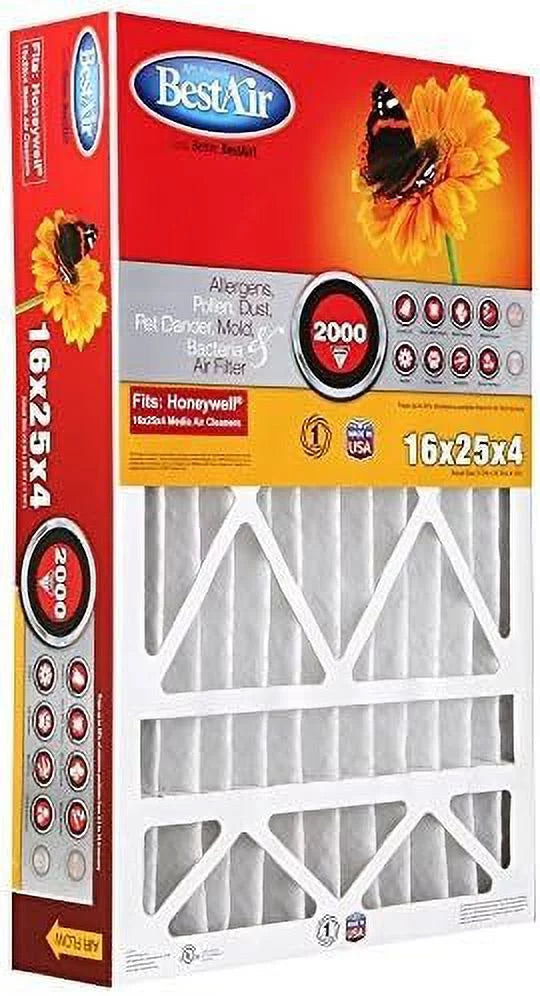 Hnywell 16x25x4 Fltr Air