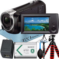 Bundle Camcorder HDR-CX405 ZeeTech with Tripod + Handycam Recording Video Pen Cleaning HD Accessory +