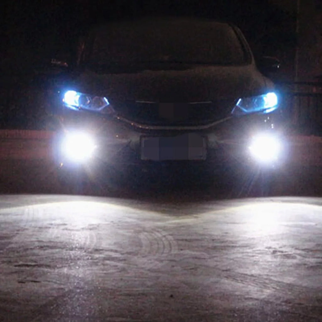 Bright H8 LED Alla 2014 Santa 6000K Replacement 2013 H8LL 2x Bulbs 2015 Xenon Front White Lamps Light for Super Fe 2016 Lighting XL Fe/Santa Fog