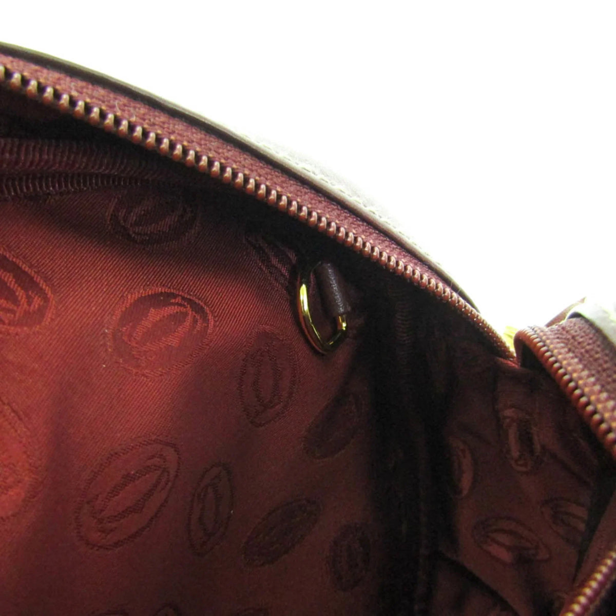 (Good) Leather Women's Bordeaux Must Bag Shoulder Cartier Pre-Owned