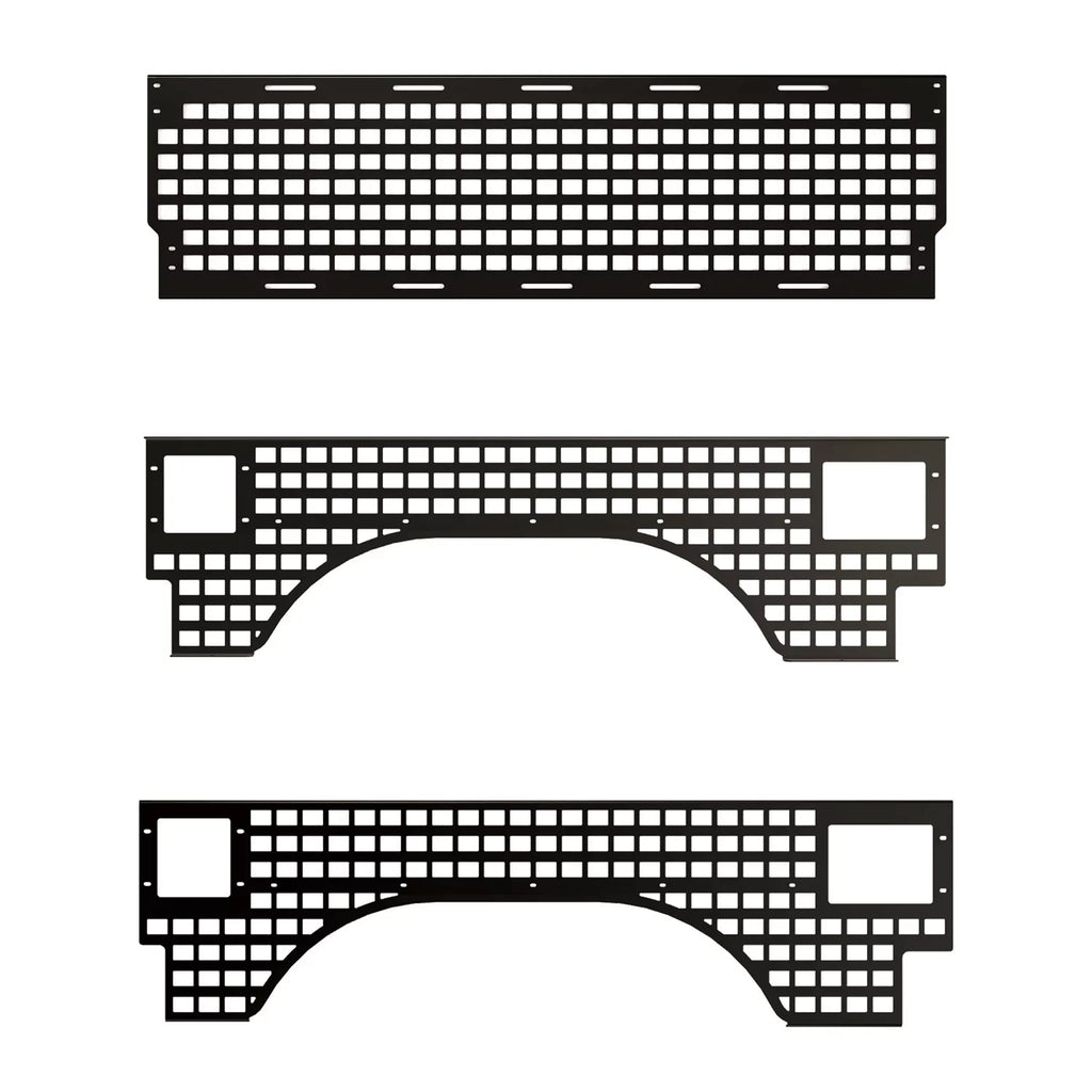 Fits Panel RAM 2500 19-21 TRADESMAN, RAM 3500 2021-2022 2500 3500 195222 select: 2019-2022 Putco Molle Fits