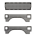 Fits Panel RAM 2500 19-21 TRADESMAN, RAM 3500 2021-2022 2500 3500 195222 select: 2019-2022 Putco Molle Fits